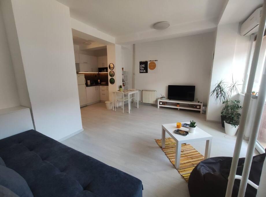 City Center White Apartment! Skopje Zewnętrze zdjęcie